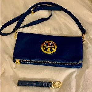 Tory Burch clutch/ adjustable strap purse